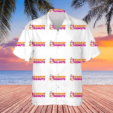 Discover Dunkin Donuts-Logo Hawaiian Shirts