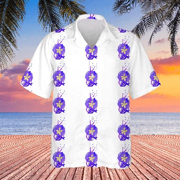 Discover Abstract vintages Creative Digital Art Aesthetic Baseball Tees Hawaiians