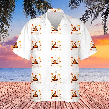 Discover Its Fall Yall Cute Gnomes Pumpkin Autumn Tree Fall Leaves 75 Hawaiian Shirts