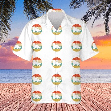 Discover Border Collie Pet Retro Border Collie Dog Breed Icon Baseball Tees Hawaiian Shirts