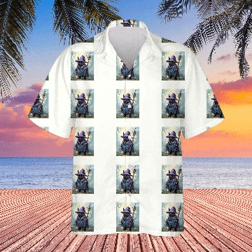 Discover French Bulldog Pet Wizard Funny Dog Magic Zip Hawaiians