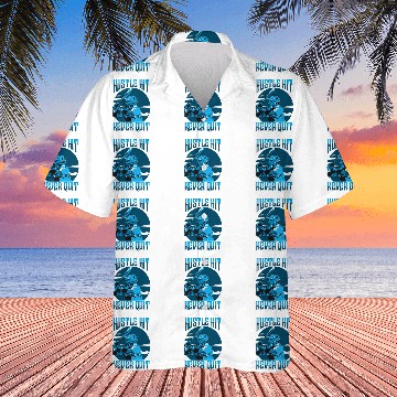 Discover Sport Baseball Hustle Hit never Quit Baseball catcher Hawaiian Shirts