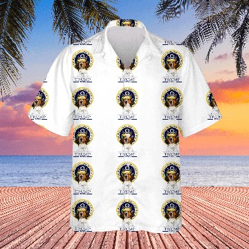 Discover Coonhound Pet Trump 2024 Treeing Walker Baseball Tees Hawaiian Shirts