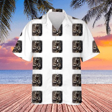 Discover Pug Pet Grumpy as armys Commando in Full Tactical Hawaiians