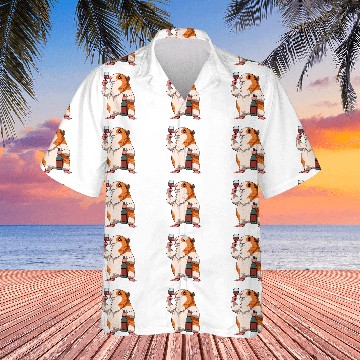 Discover Guinea Pig Pet With Wines for a Guinea Pig Lovers Baseball Tees Hawaiian Shirts