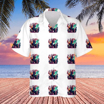 Discover Unicorn Pet Phoenix Magic Fantasy Creatures Hawaiian Shirts