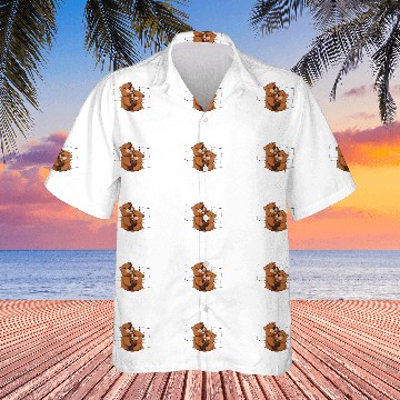 Discover Beaver Pet Official Sleep Hawaiian Shirts