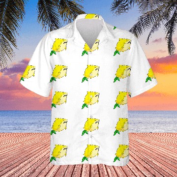 Discover Shark Pet Lemon Shark Yellow Animal Pun Megalemon Baseball Tees Hawaiian Shirts