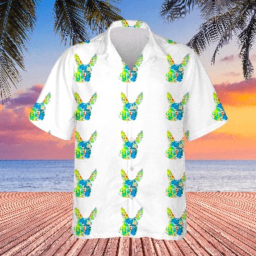Discover Donkey Pet Face Pop Art Hawaiian Shirts