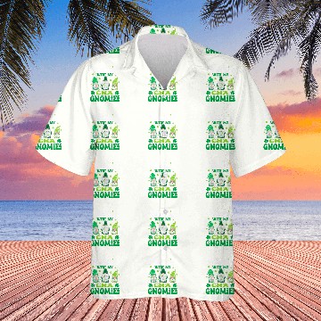 Discover nurses Job Hanging With My Gnomies CNA nurses St Patricks Day Gnomes Baseball Tees Hawaiians