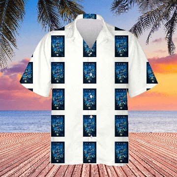 Discover Book Fun The Midnight Glass Book Cover Hawaiians by D T Vaughn Baseball Tees