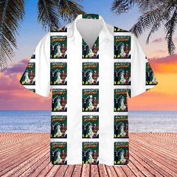 Discover Book Fun Halloween Horror vintages Vampire Grim Reaper Comic Baseball Tees Hawaiian Shirts