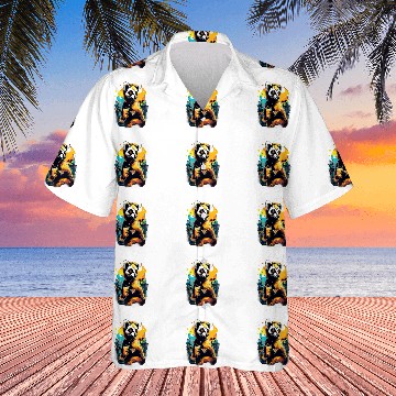Discover Beer Fun Lemur Drinking Beer Funny Beer Drinker Drunk Monkey Primate 1 Hawaiian Shirts