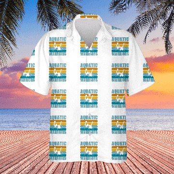 Discover Aquatic Warriors Water Polo Hawaiian Shirts