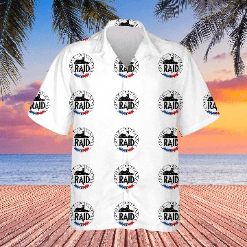 Discover French Special Forces Police Gendarmerie RAID Hawaiian Shirts