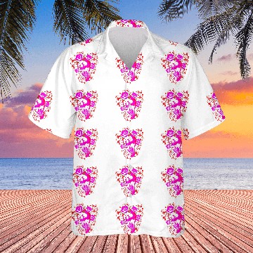 Discover Sarcastic Beautiful Adversity Skull And Roses Tattoo Design Baseball Tees Hawaiian Shirts