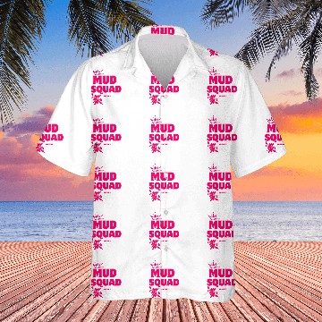 Discover Minnesota Mud Run Squad Pink Mudding Princess Team Hawaiian Shirts
