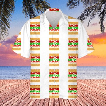 Discover Lacrosse Gift Bacon Lettuce Tomato BLT Graphic Hawaiian Shirts