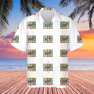 Discover Australian Shepherd Silhouette Dog Lover Aussie Owner Baseball Tees Hawaiian Shirts