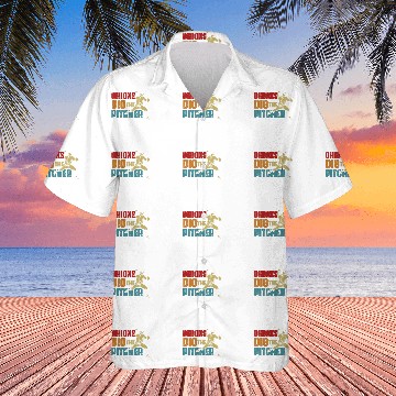 Discover Baseball Pitcher Funny Chick Dig The Pitcher Softball Player Hawaiian Shirts