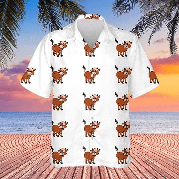 Discover Cow Lover Butt Funny Cow Butt Hawaiian Shirts