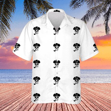 Discover Pirate Captain Nautical Skull Love Sailing Gift Baseball Tees Hawaiian Shirts