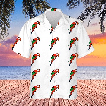 Discover Tropical Colorful Exotic Parrot Hawaiian Shirts