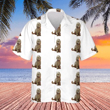 Discover Golden Doodle Dog Hawaiian Shirts