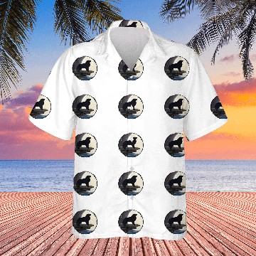 Discover Pyrenean Mountain Dog Retro 31 Hawaiian Shirts
