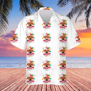 Discover Rhodesian Ridgeback carnivals Madi Gras Hawaiian Shirts