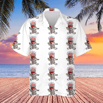 Discover vintages Funny Robot Brain Toy Robots Robotics Engineering Hawaiian Shirts