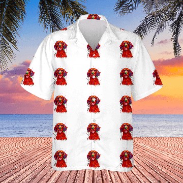 Discover Funny Watercolor German Shorthaired Pointer For Dog Owners Hawaiian Shirts