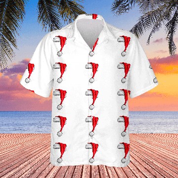 Discover Funny German Shorthaired Pointer Santa Christmas dog mom Baseball Tees Hawaiian Shirts