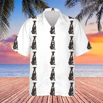 Discover Italian Greyhound Dog Sitting Hawaiian Shirts