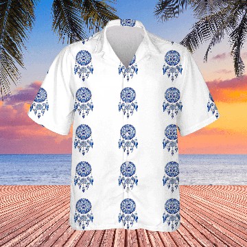 Discover Native American Dreamcatcher Indian Design 7 Hawaiian Shirts