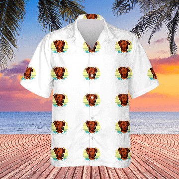 Discover Rhodesian Ridgeback Dog Dog Lover Puppy 5 Hawaiian Shirts
