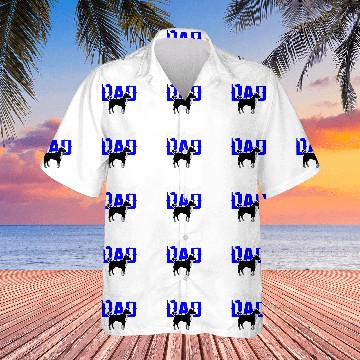 Discover Pitbull Dad Baseball Tees Hawaiians