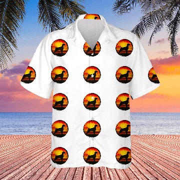Discover Weimaraner Dog Retro 18 Hawaiian Shirts