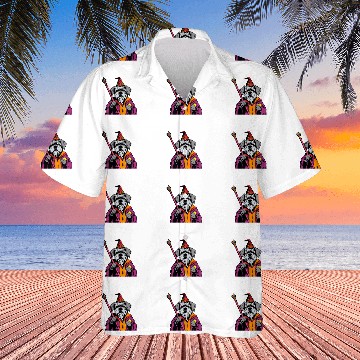 Discover Schnauzer Wizard Funny Dog Magic 1 Baseball Tees Hawaiians