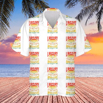 Discover Library Where Adventure Begins Books Librarian Library Baseball Tees Hawaiian Shirts