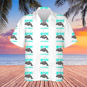 Discover Marine Biology Ocean Marine Biologist Baseball Tees Hawaiian Shirts