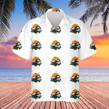 Discover Peaceful Panda Baseball Tees Hawaiians