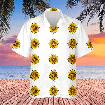 Discover Summer Flower Sunflower Lover Florist Hawaiian Shirts