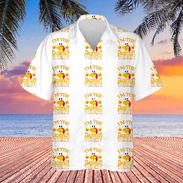 Discover Thanksgiving Im The Architect Turkey Matching Hawaiian Shirts