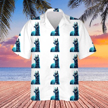 Discover Alpaca Funny Computer Binary Code Programmer Developer Geek Hawaiians