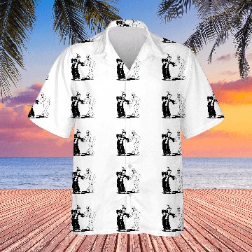 Discover Koko the Clown and ghosts Dancing Hawaiian Shirts