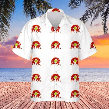 Discover Zombie Hand Holding Softball Ball Zombie Halloween Hawaiian Shirts