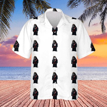 Discover Gorilla Judo Karate Master in Black Judogi Hawaiian Shirts