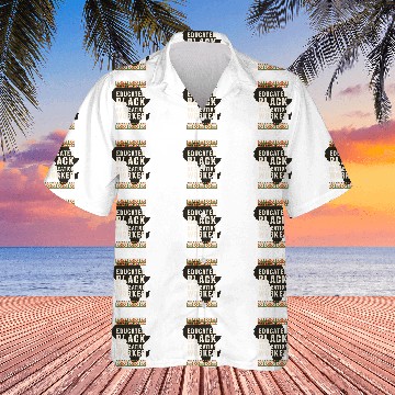 Discover Educated Black Recreational Therapist Juneteenth Baseball Tees Hawaiian Shirts