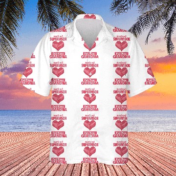 Discover Retired Supervisor Grandma Retirement Hawaiian Shirts